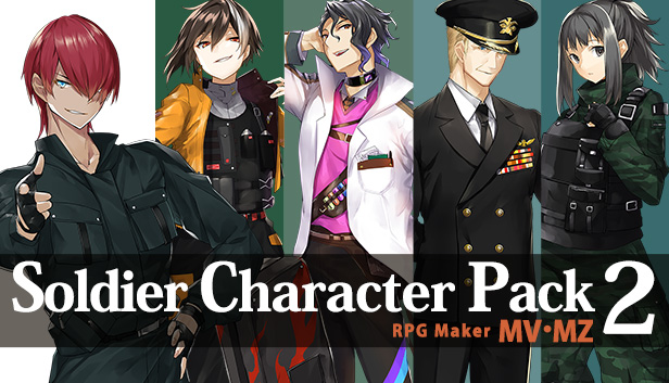 New Releases: Soldier Character Pack 2, Winlu Fantasy Tileset